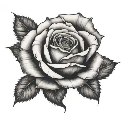 Big Red Rose With Smoke Coming Off It