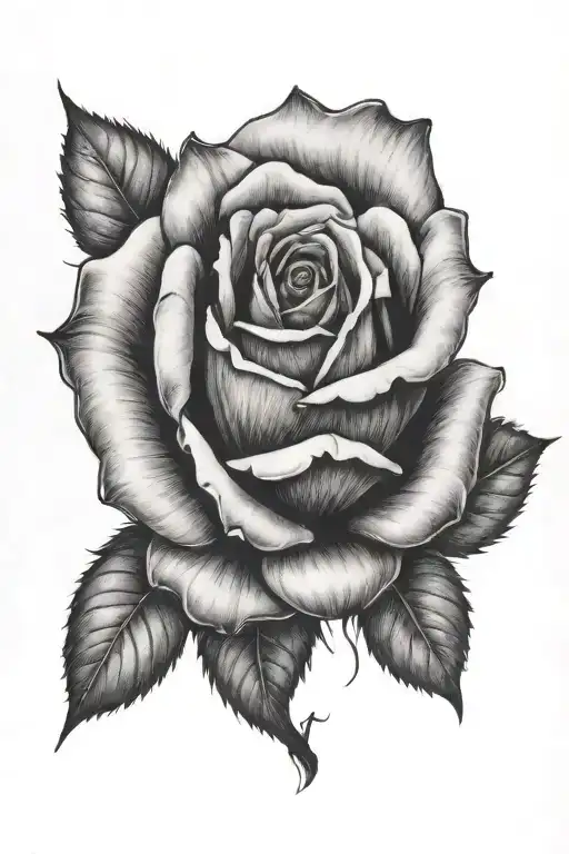 Big Red Rose With Smoke Coming Off It