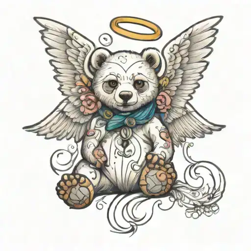 Angel Bear Looking
