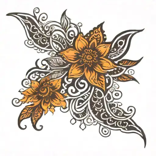 Henna Tattoo Design