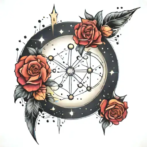 Gemini Constellation No Connecting Dots