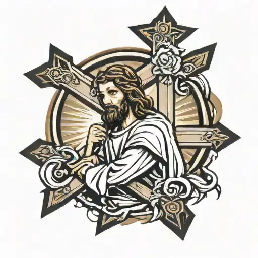 Jesus Carrying The Cross