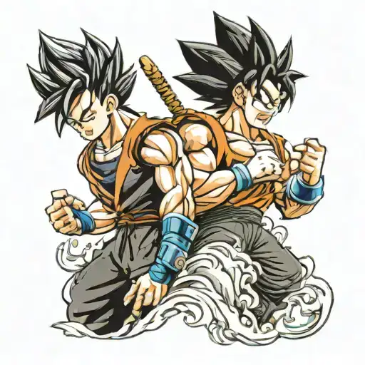 Goku And Vegeta