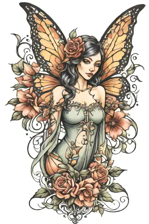 Fairy Dainty Feminin Sleeve