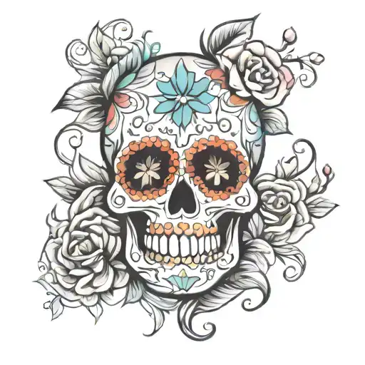 Sugar Skull Surrounded