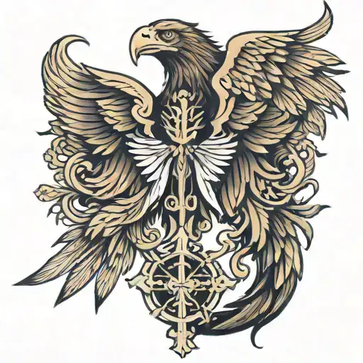 Eagle Cross Lion Christian