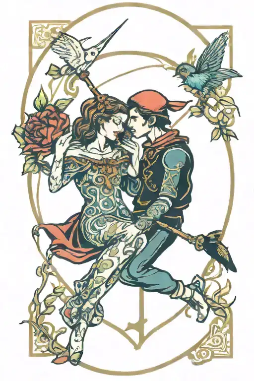 Lovers Tarot Card