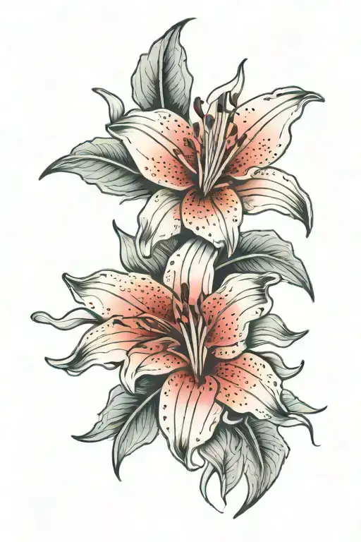 Lilly Flower Cover Up