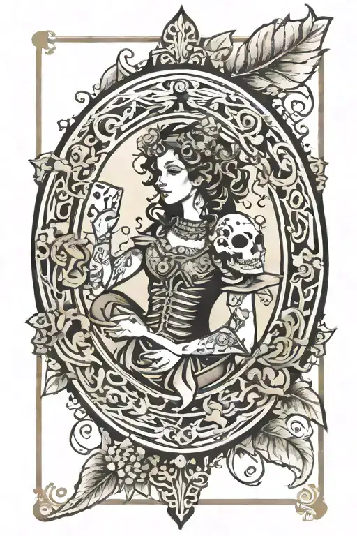 Inner Strength Tarot Card