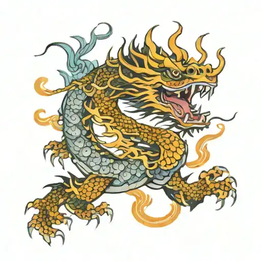 Korean Dragon Traditional