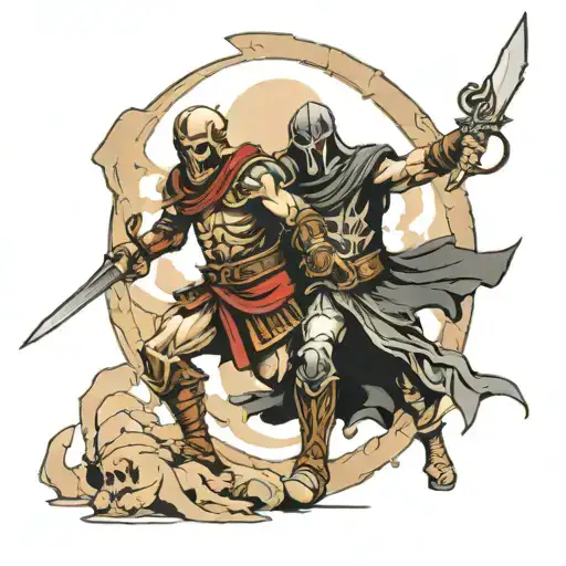 Gladiator Vs Grim Reaper