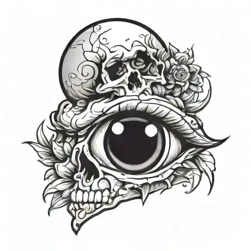 Eye And Skull