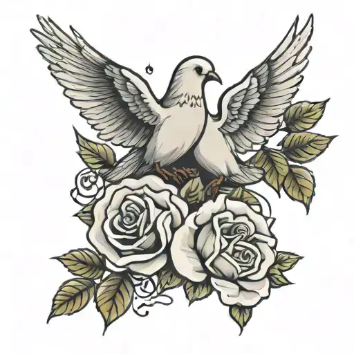 Roses And Dove