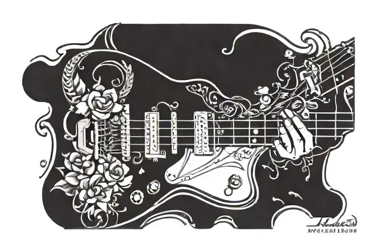 Guitar Fretboard Notes Floating