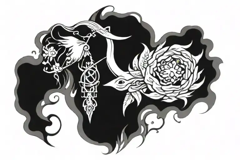 Out Of The Ashes Symbolizing Overcoming