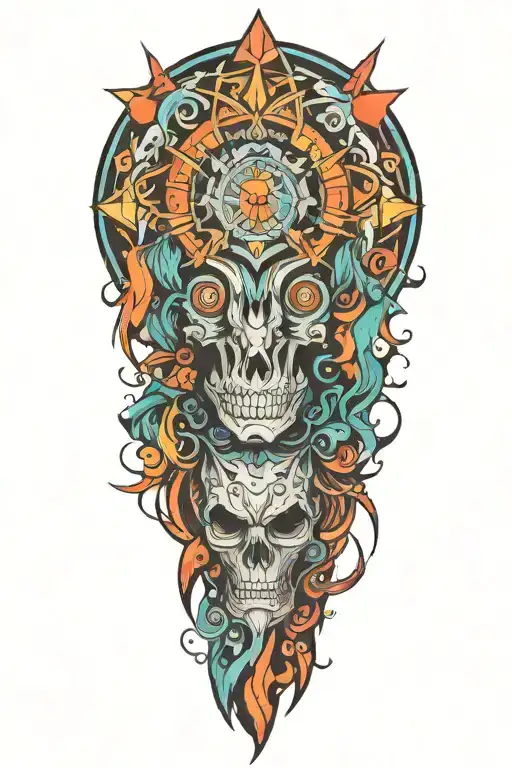 Dynamic Colorful Tatoo Inspiring People To Never Give Up On Their Dreams