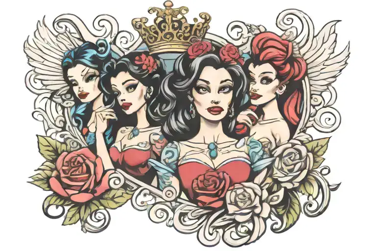 Disney Princess And Villains Chest