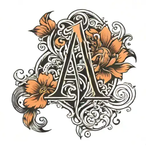 Initial A And I