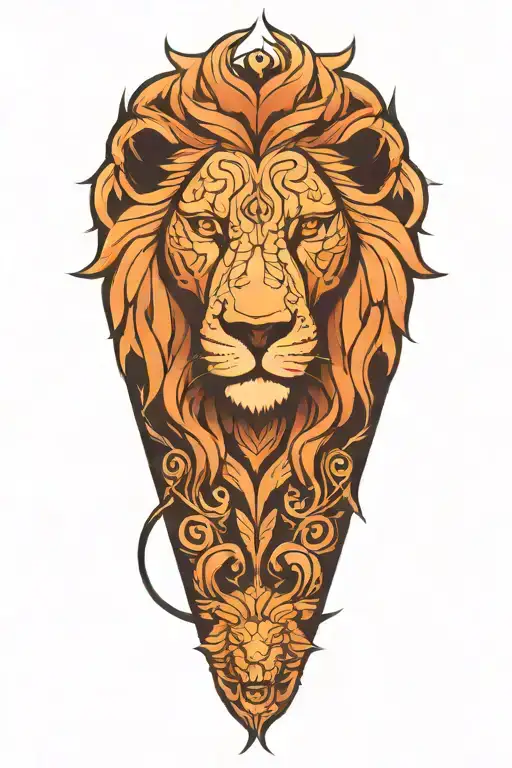 Lion Bear Symbol