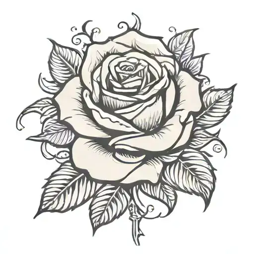 Rose With Dmc Logo