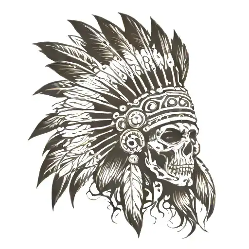 Undead Indian Headress