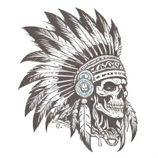 Undead Indian Headress