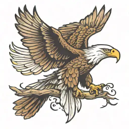 Eagle Flying
