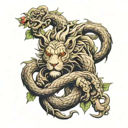 Dragon Lion Tree Infinity