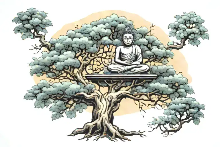 Boddhi Tree Buddha