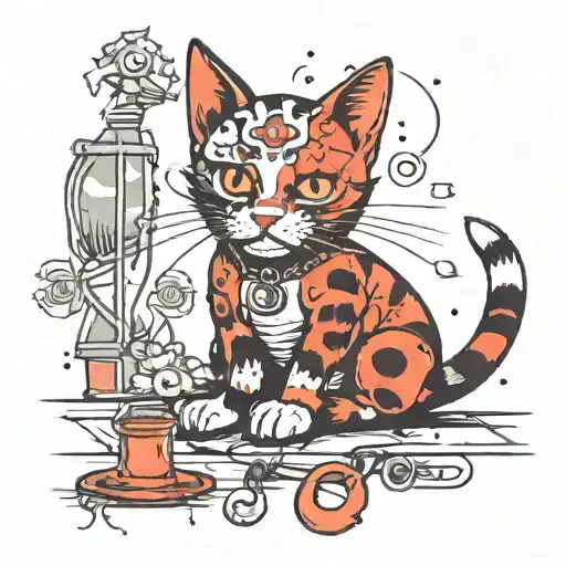 Trash Polka Cat Sitting