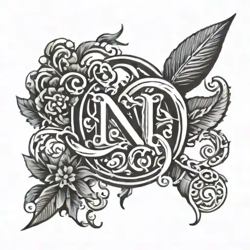 Initial N And P Intertwined