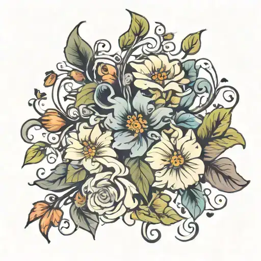 Floral Vine Arm Sleeve