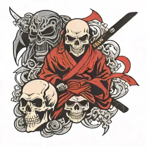 Skull And Ninja From Japan