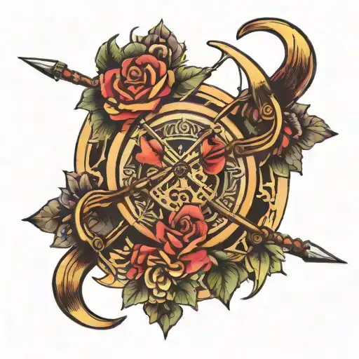 Bow And Arrow Weapon