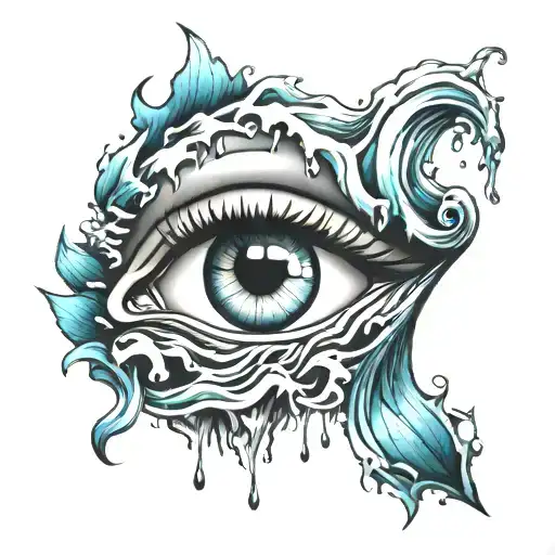 Crying Eye Waterfall