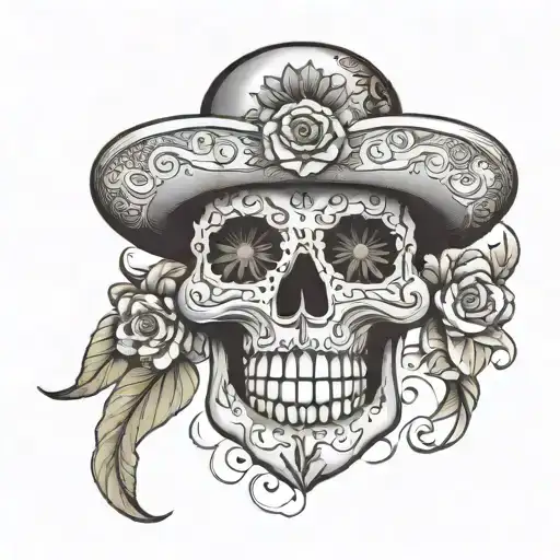 Los Angeles Mexican Skull
