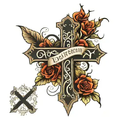 Cross Dostoevsky Quote Written