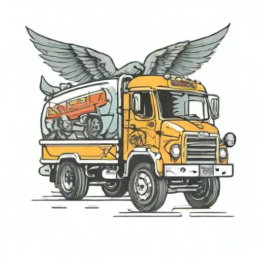 Transport Truck Father