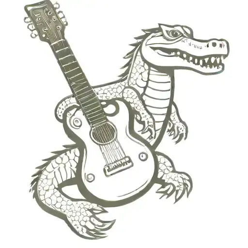 Guitar Alligator