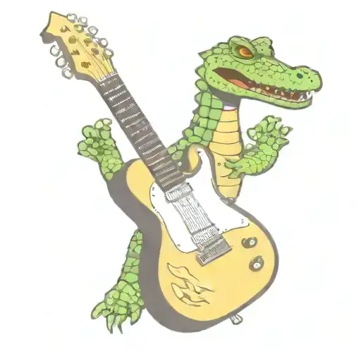 Guitar Alligator