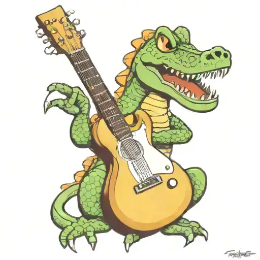 Guitar Alligator