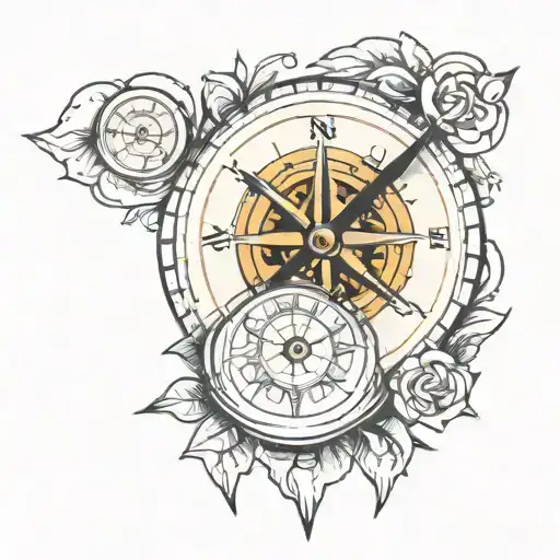 Compass Clock