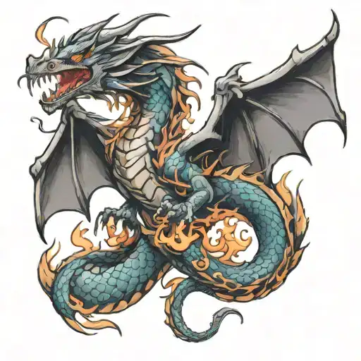 Dragon Breathing Fire