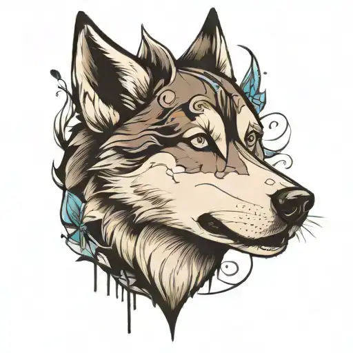 Night And Husky Face