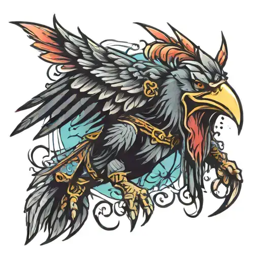 Berserker Themed Gore Crow