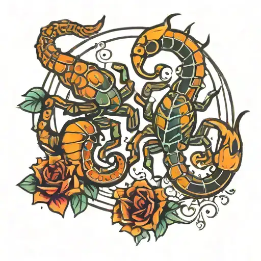 Zodiac Scorpio Leo Aquarius