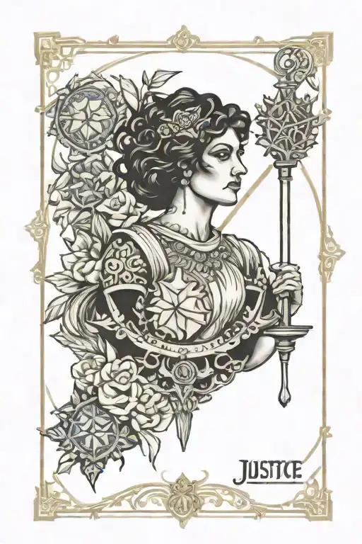 Justice Tarot Card