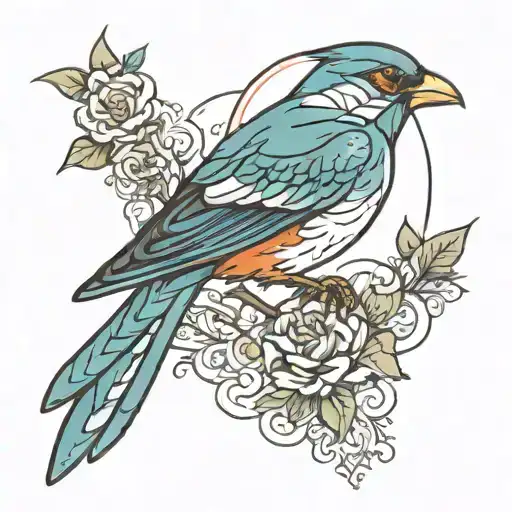 Bird Looking Through