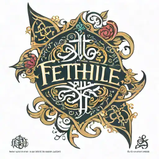 Fethile In Arabic Text