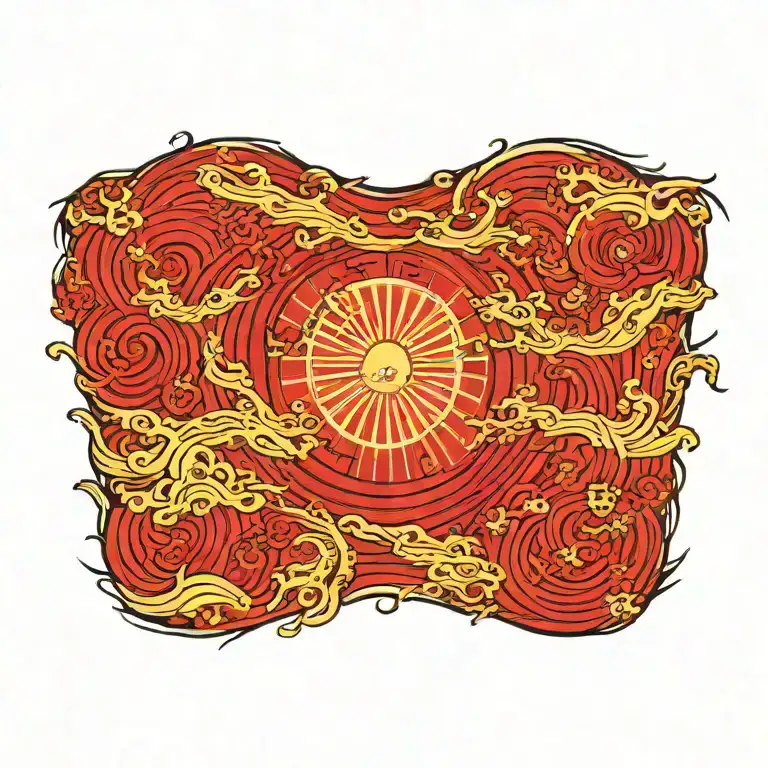 Japanese Flag Background